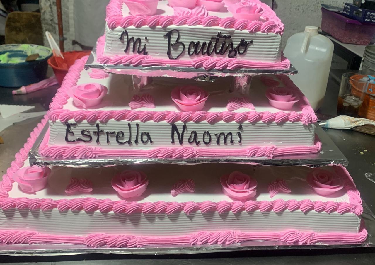 Pastel de bautizo